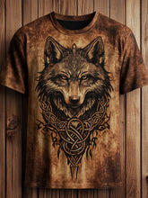 Herren Viking Wolf Totem T-Shirt